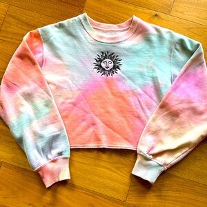 Hollister cropped crew neck